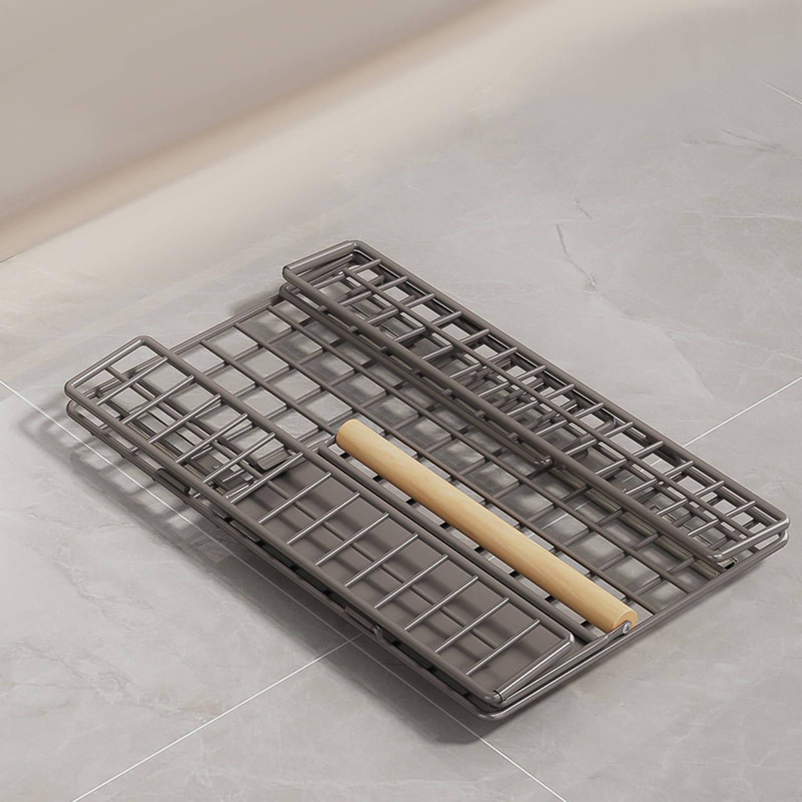 Estante de lavabo extensible que ahorra espacio, organizadores de almacenamiento multicapa impermeable, capacidad práctica de 10 kg para organizar despensas, baños, etc