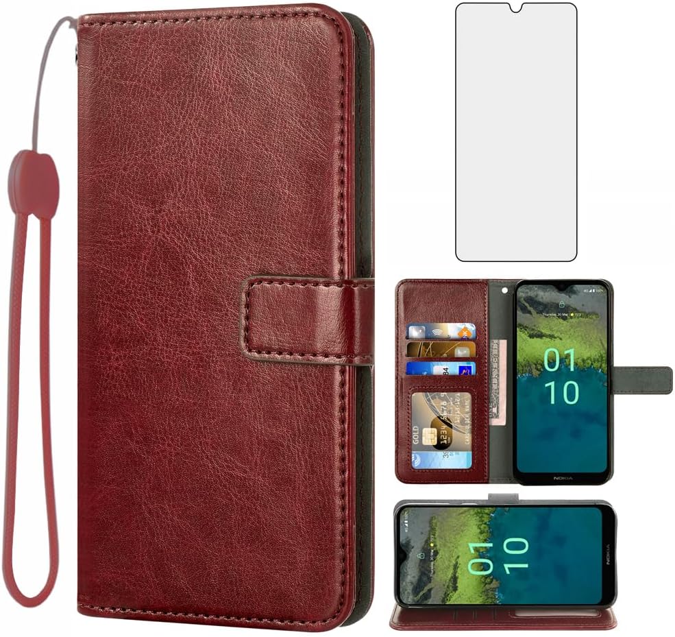 Asuwish Compatible with Nokia C110 Wallet Case Brunei Ubuy