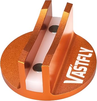 Pinch Weld Jack Pad, Universal Magnetic Jacking Puck for Frame Rail, Car SUV Truck Pickup Sedan MPV Wagon Oil Change Tire Repair Must Haves Orange
