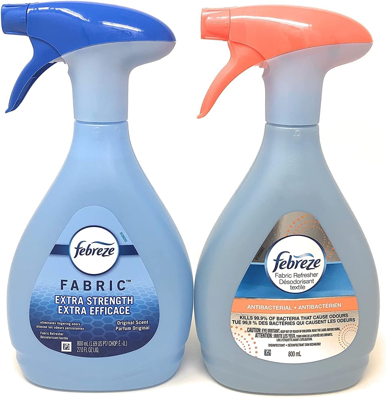 Febreze Extra Strength + Antibacterial Fabric Refresher 27 oz Variety