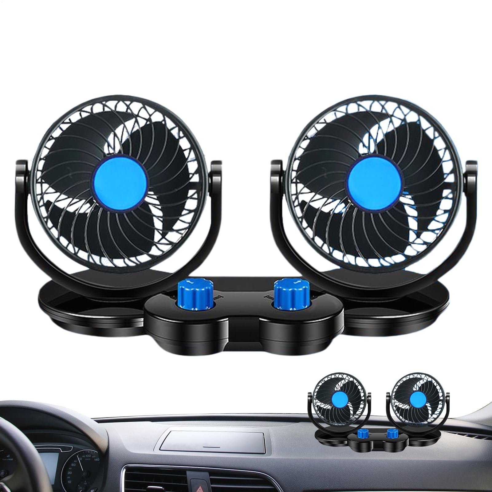 Ventilateur arrière de voiture USB pour garder les enfants au frais en voyage