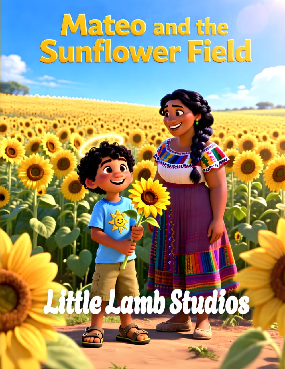 Mateo and the Sunflower Field: A Christian Children’s Story About Gratitude: A Heartwarming Kids Bible Story Teaching Thankfulness, Joy, and God’s Blessings (Psalm 107:1) (Faith-Filled Adventures)