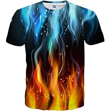 Yasswete Men Women 3D Printed Fashion Graphic Short Sleeve T-Shirts
