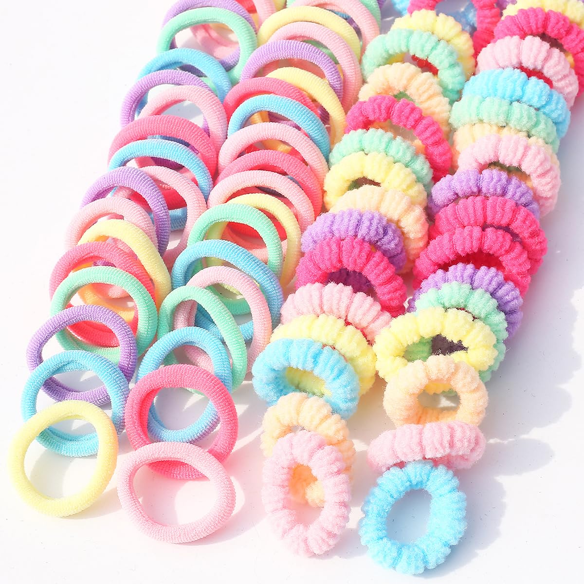 2160 piezas de pinzas para el pelo de bebé y horquillas para niñas - accesorios para el cabello para niños pequeños con flores, arco iris, dulces y frutas