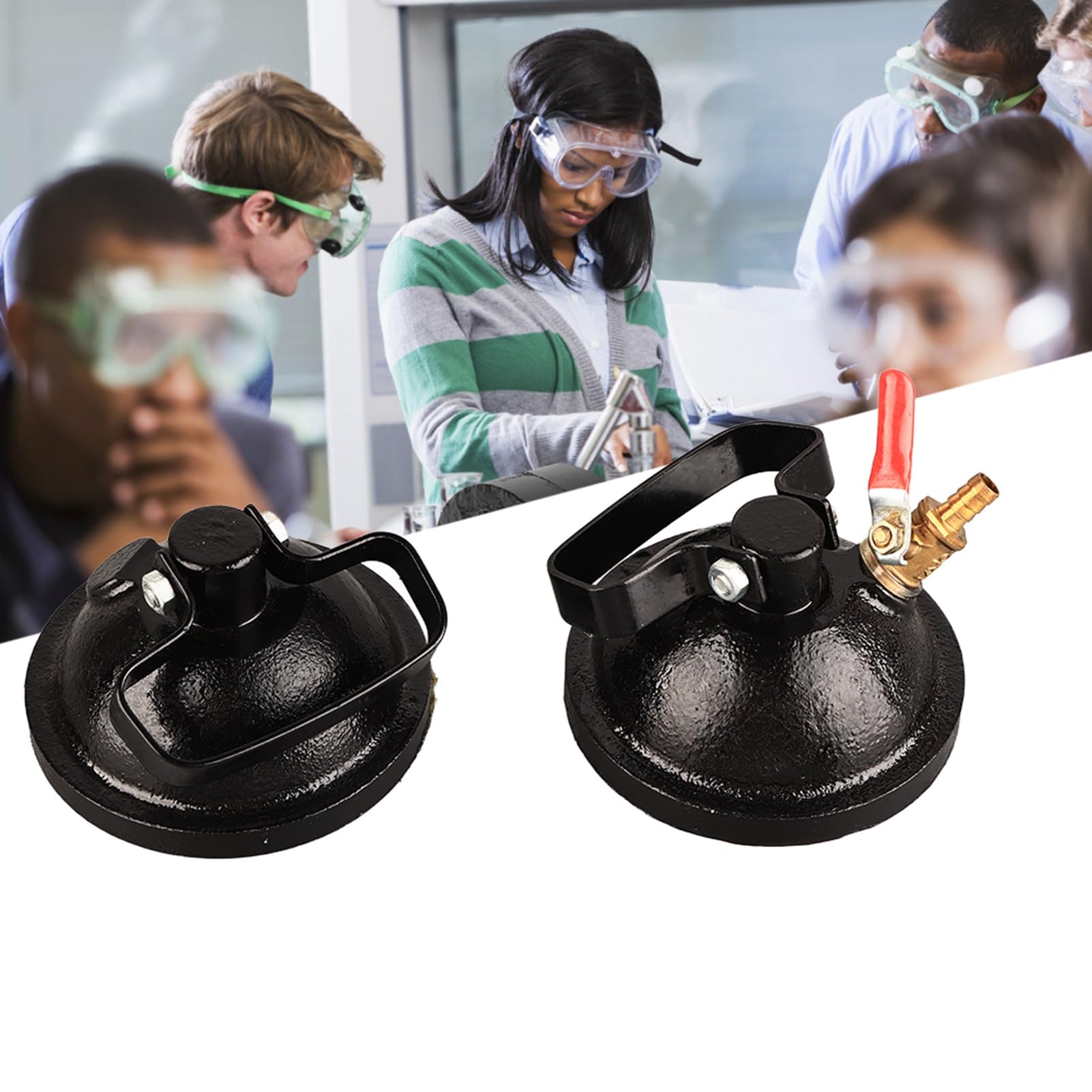 Magdeburger Hemisphären-Experimentierkasten, Physik-Lehrinstrument für Elektronische Zwecke