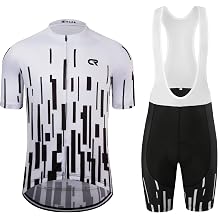 Coconut Ropamo CR Mens Cycling Jersey Set Road Bike Jersey Zipper Pocket Short Sleeves Cycling Kits Bib Shorts 3D Padded