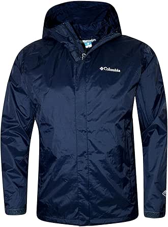 Rain Coat Men Columbia Men's Watertight II Jacket - Lightweight Waterproof Rain Jacket With Omni-Tech Breathable Rain Coat