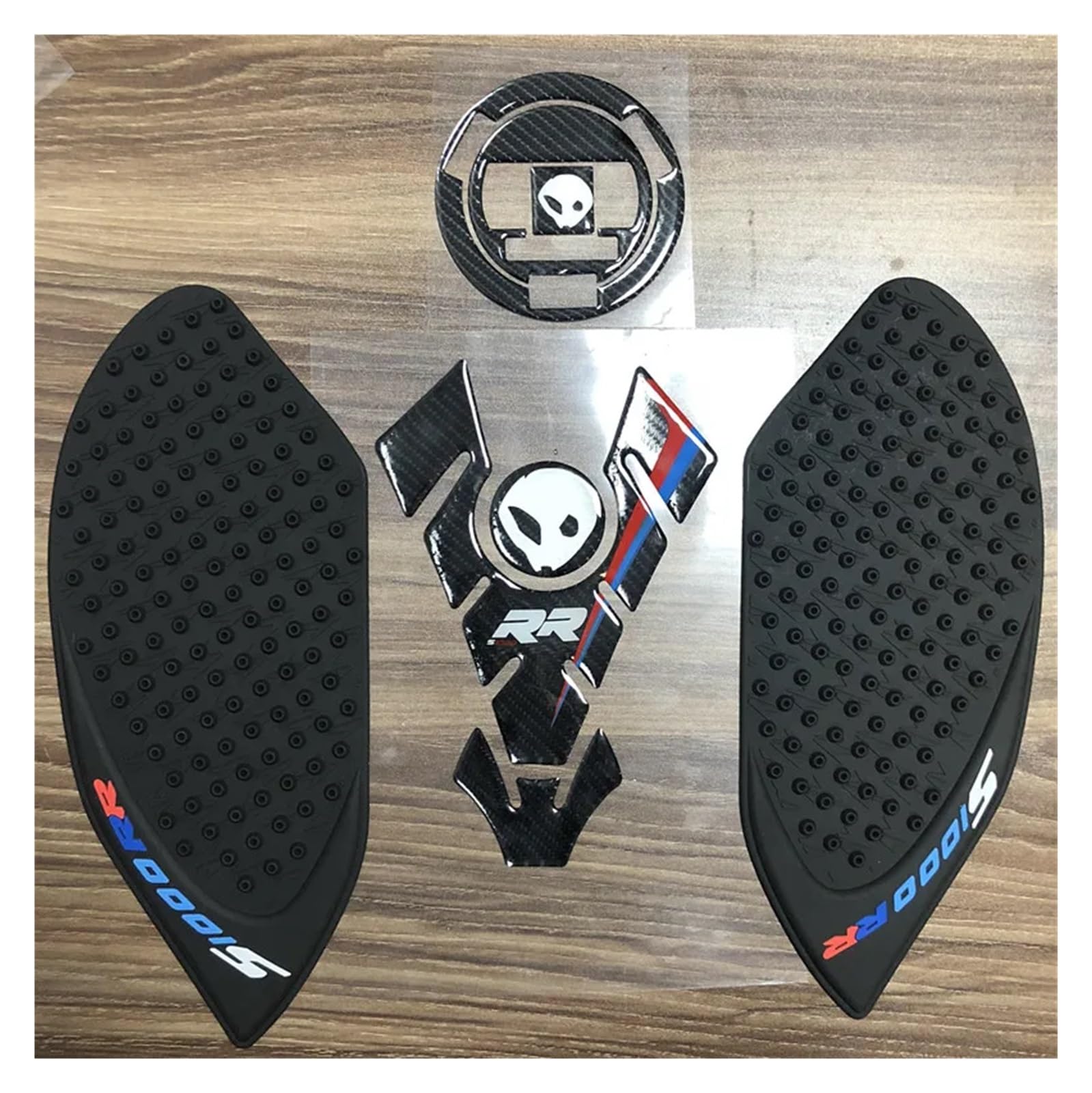 Motorbike Tank Pad Sticker Motorcycle Fuel Tank Cap Sticker Pad Traction Decal for S1000RR S1000 RR HP4 Tank Cover Protector Sticker Decal