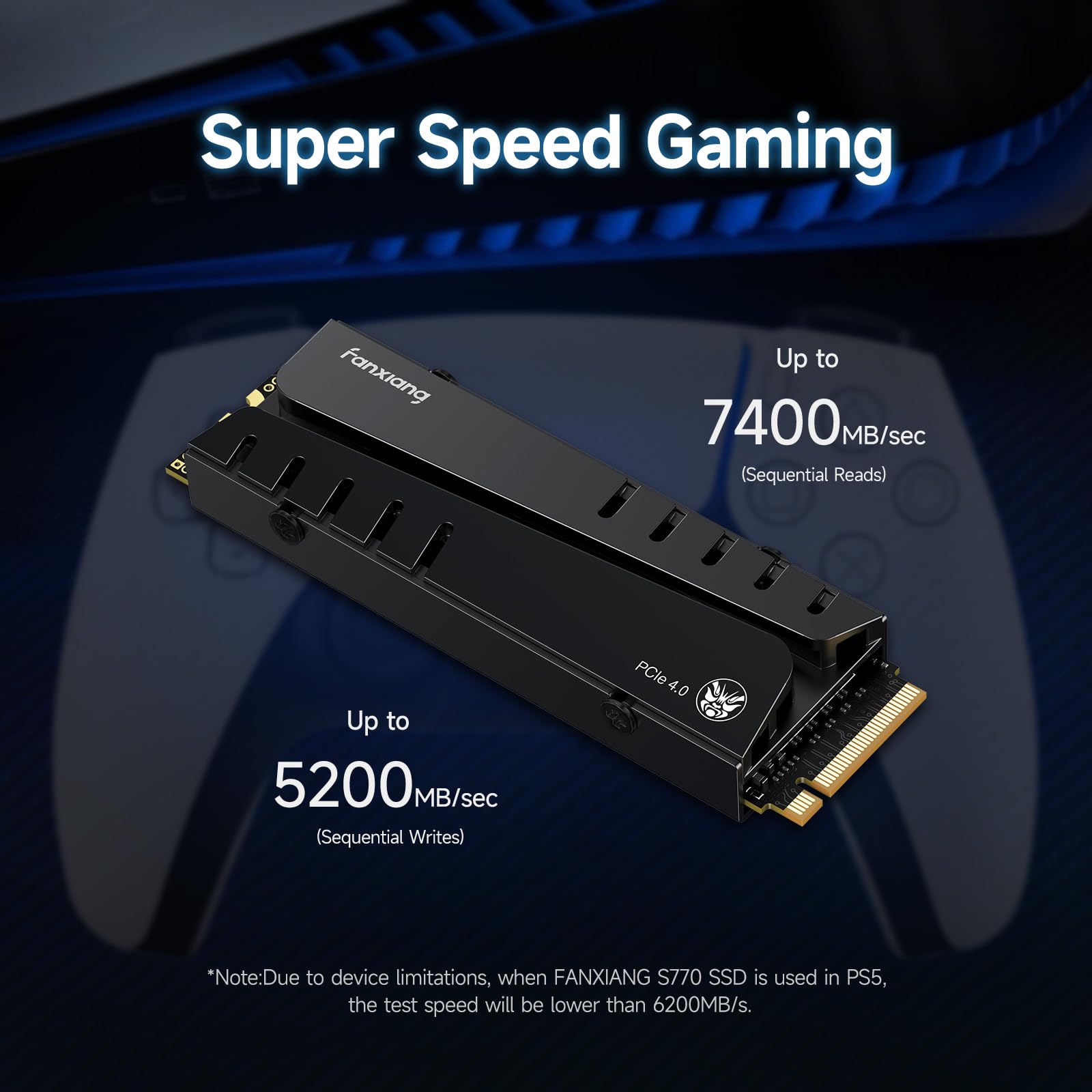 Amazon.com: fanxiang S770 1TB NVMe M.2 SSD for PS5 - with Heatsink