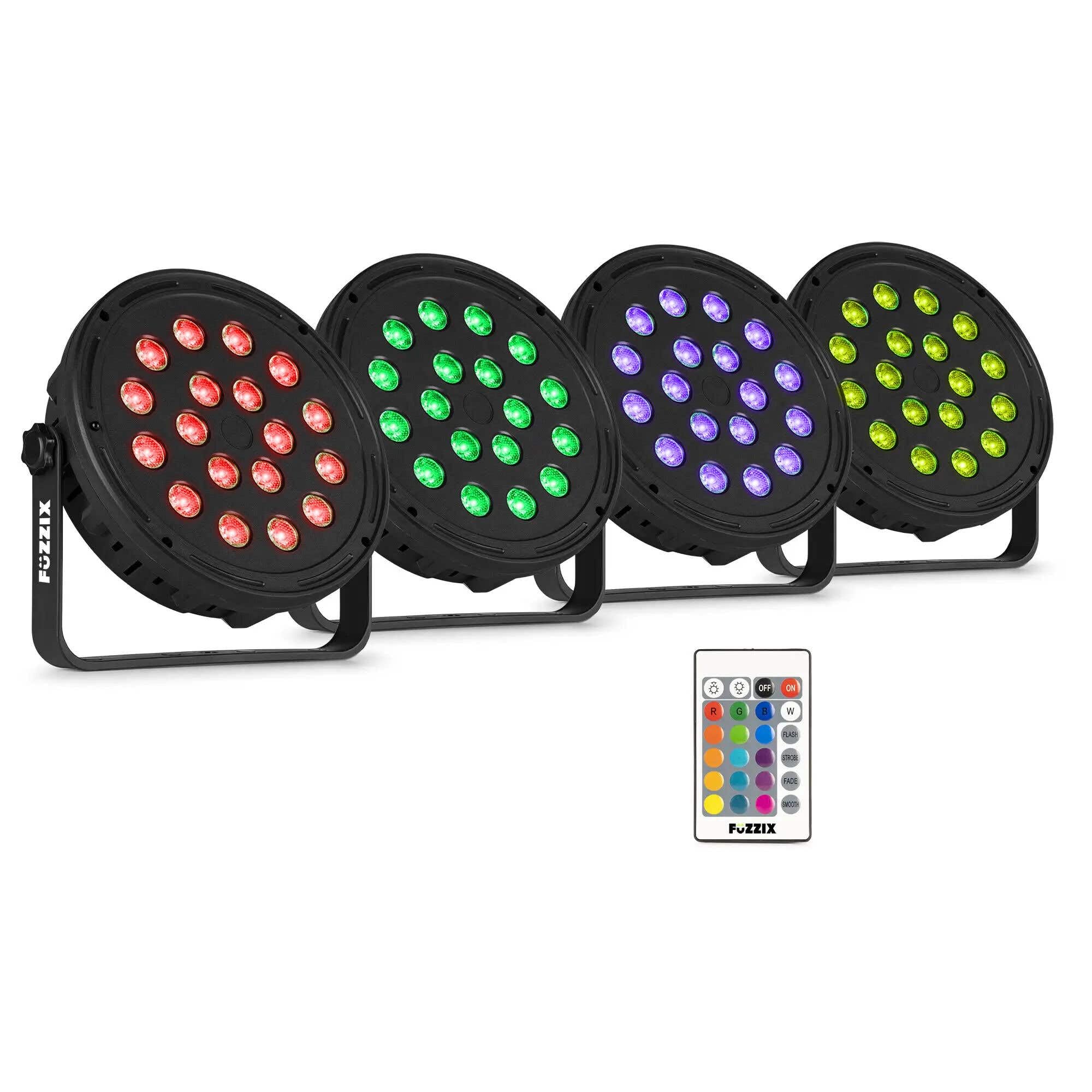 Fuzzix Comet M16 kit iluminación DJ party LED