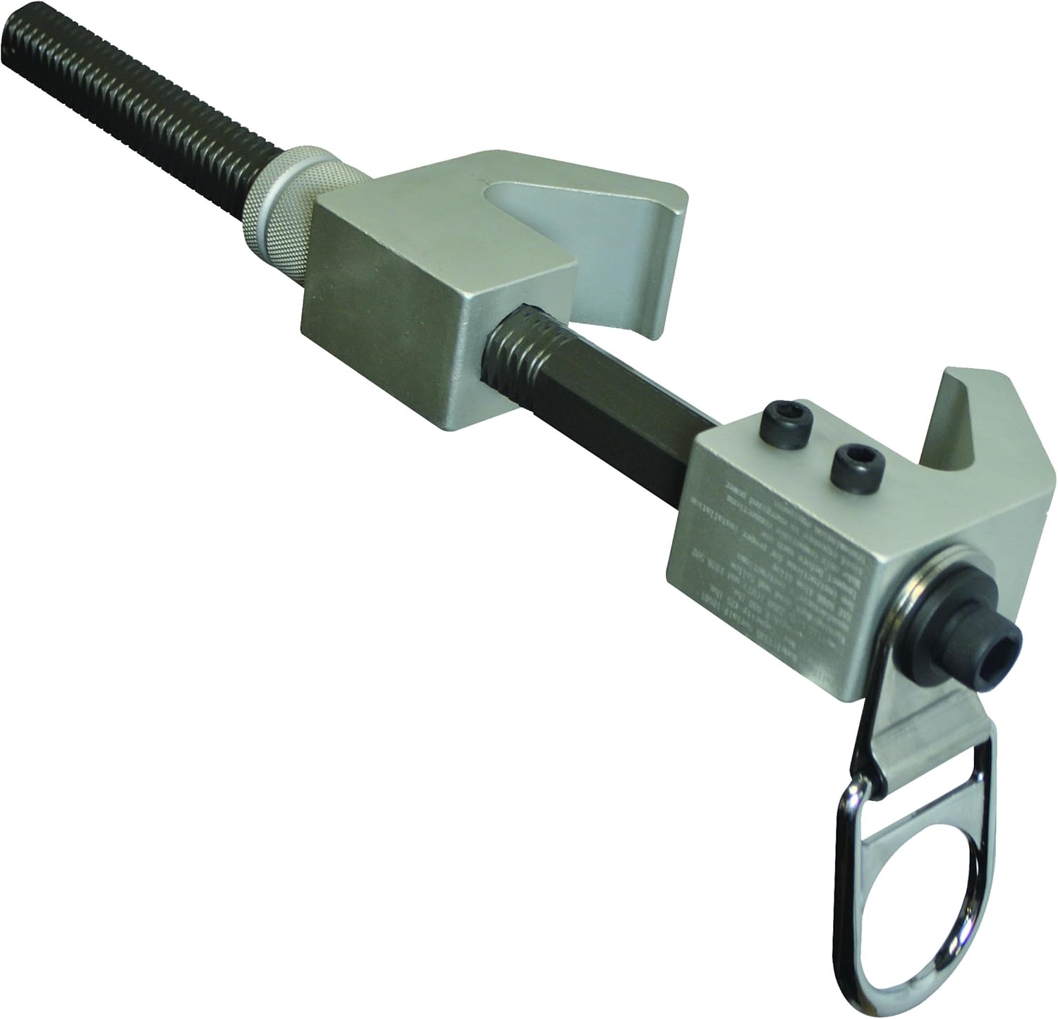 FallTech 7535 Steel, Stationary Beam Clamp-Vertical or Horizontal Mount, Aluminum Hex Bar/Jaws, 8,000 lb Capacity, 4" to 12", Natural