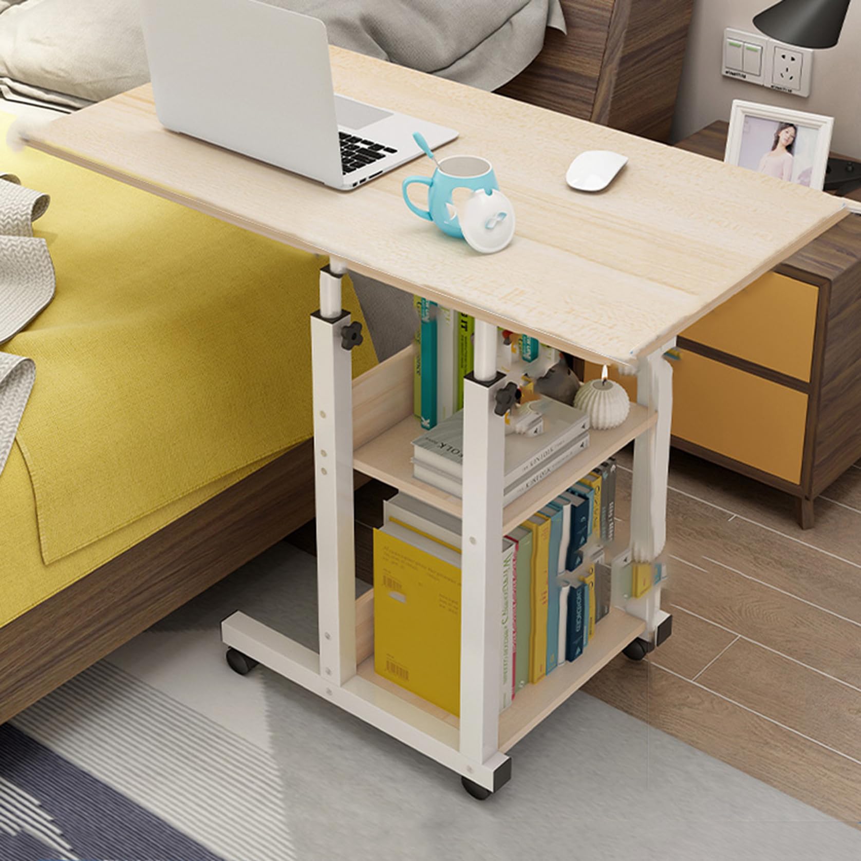 Amazon.co.jp: [dhiuebc] サイドワゴン デスクワゴン 50*40*70 ワゴン