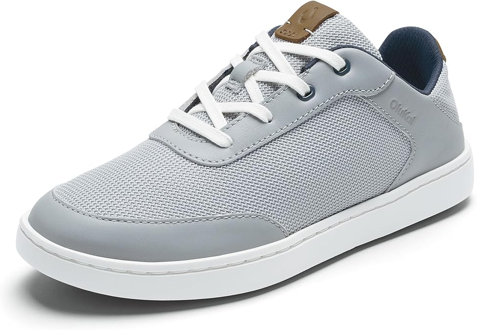 OLUKAI Kiahuna Women's Waterproof Golf Shoes, Athletic Lace-Up Design with Drop-in Heel, Breathable Mesh, All-Day Performance & Support