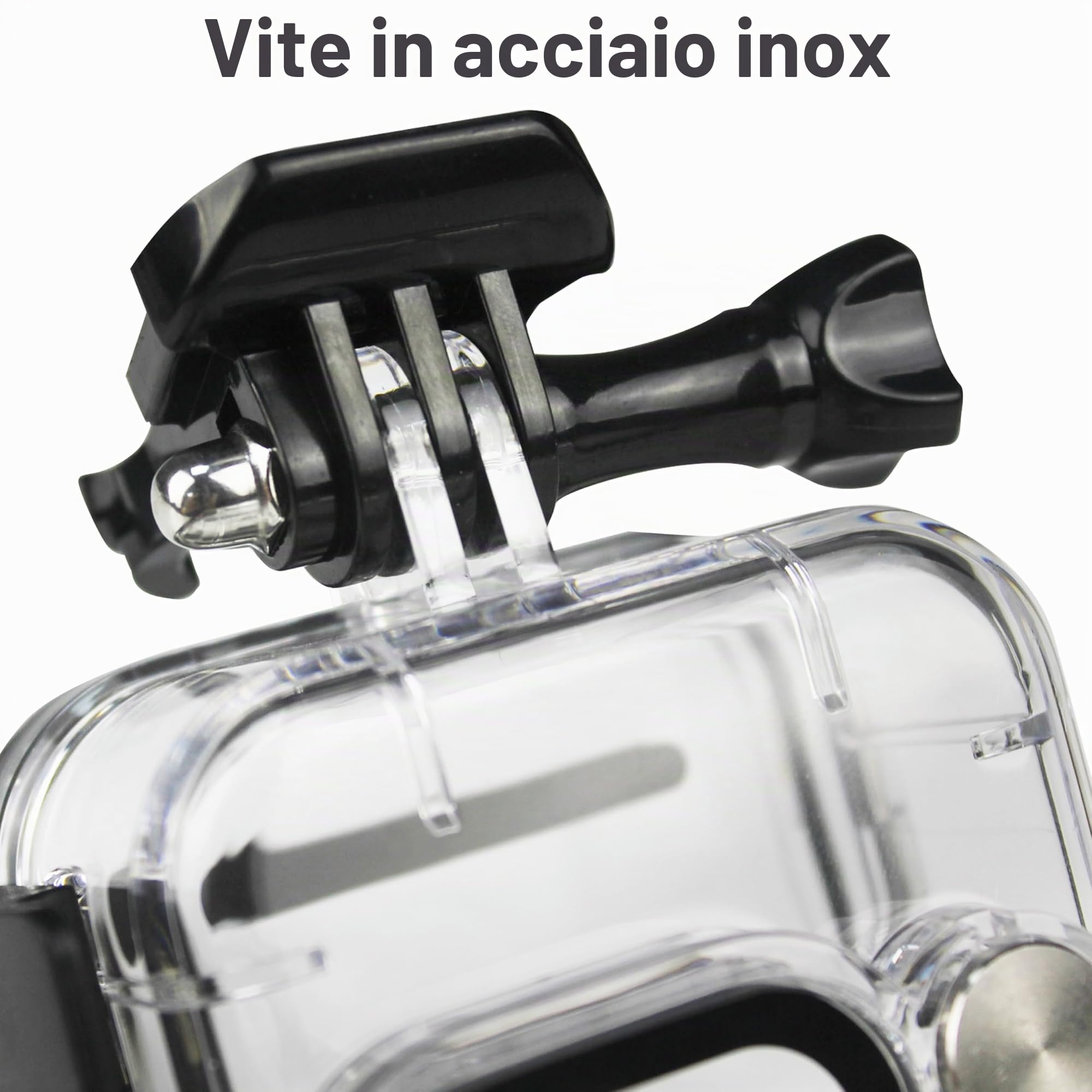 FitStill custodia impermeabile subacquea 60 m, filtri subacquei, compatibile Go Pro HERO11 Black Mini, monopiede galleggiante con impugnatura, kit di accessori