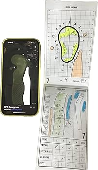 Amazon | バックポケット ゴルフ ヤーデージブック (4パック) - USGA