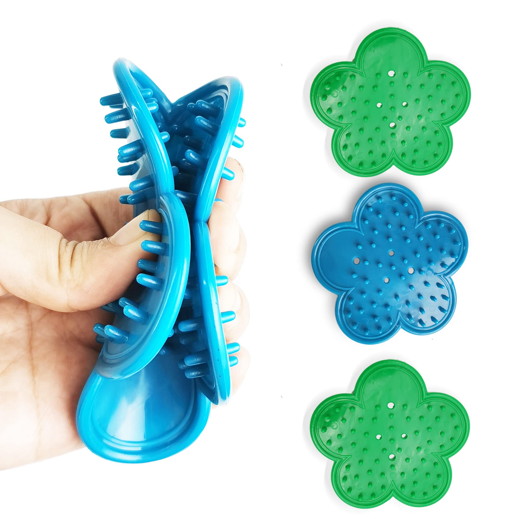 4 Pcs KEHAIL Professional Rose Thorn & Stem Remover Bulk- Ergonomic Soft Grip for Flower Trimming, Floral Arrangement, Gardening Tools