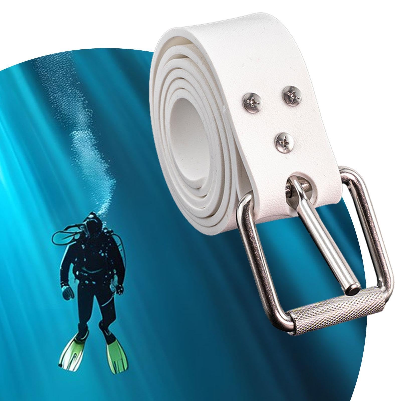 Ceinture de Poids de Plongée à Boucle en Acier Inoxydable, pour La Plongée en Apnée et L'équipement de Plongée Gratuit