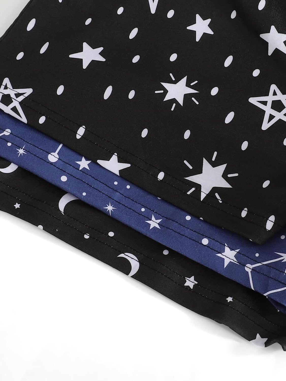 YIJIU 3 Pack Women Pajama Shorts Comfy Lounge Bottoms Soft Elastic Waist Cute Print Pj Shorts - Image 7