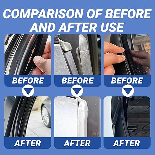 Miniatura 5 de ROFPM Sellador adhesivo automotriz para reparación de carrocería de automóvil, 3.5 onzas líquidas, resistente al calor, pegamento adhesivo de