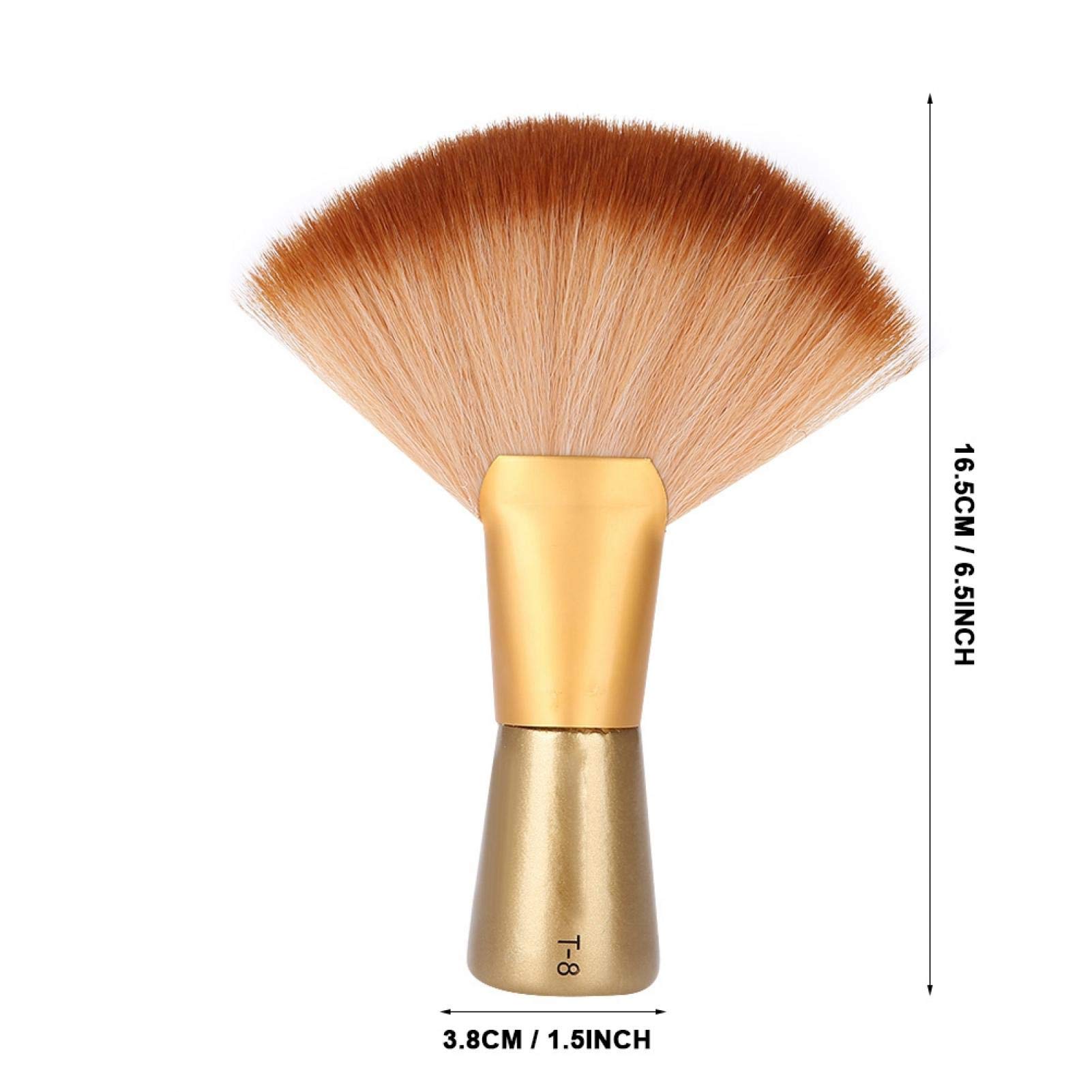 Broken Hair Brush, Hairdresser Neck Brushes, Barber Duster Neck Professional Hairbrush Neck Brush to Remove Hair Residues - Image 2
