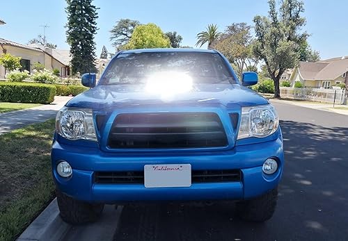 Miniatura 3 de iJDMTOY Kit de barra de luz LED de montaje en cucharada para capó compatible con Toyota Tacoma 2005-2011, Incl (1) Barra de luz LED de alta potencia