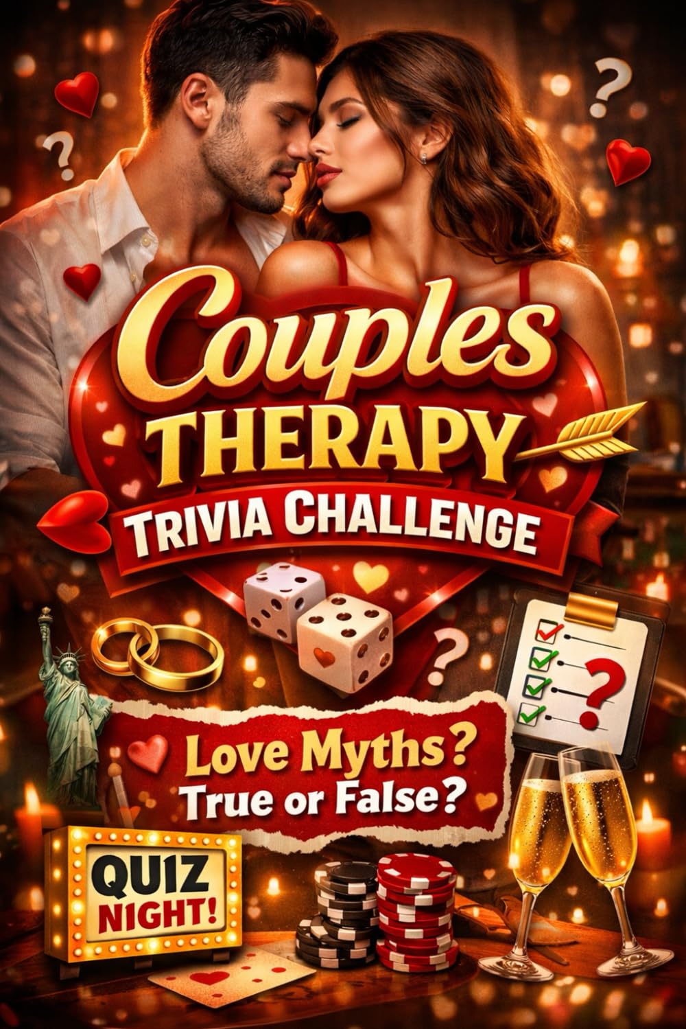 Couples Therapy Trivia Challenge: How Strong Is Your Relationship Really? Fun Love Myths, True or False Questions & Multiple Choice Trivia About Marriage Stats, Communication, and Modern Relationships