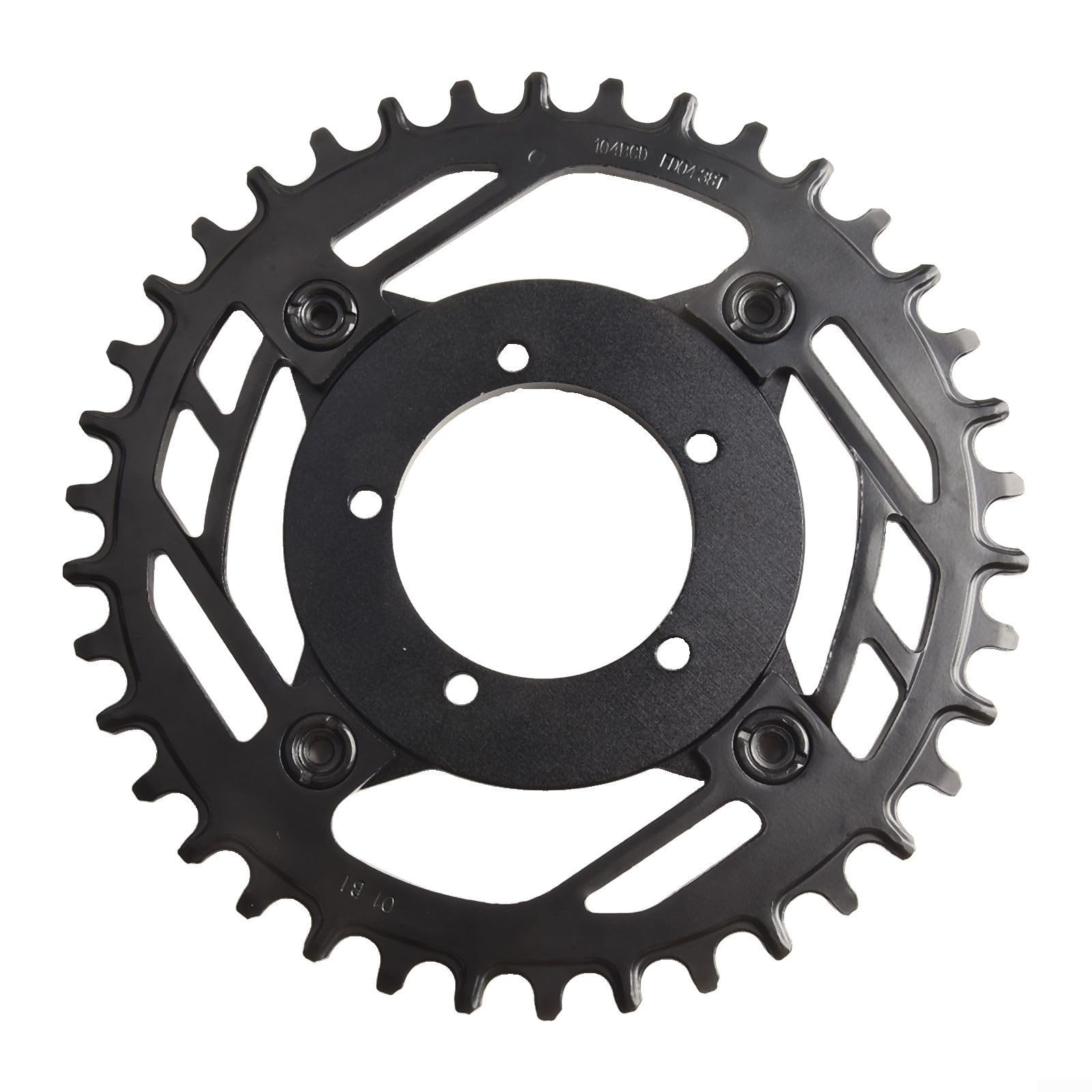 104BCD Adaptateur de plateau 40T en acier et alliage pour moteurs de vélo électriques Bafang BBS01/BBS02/G340