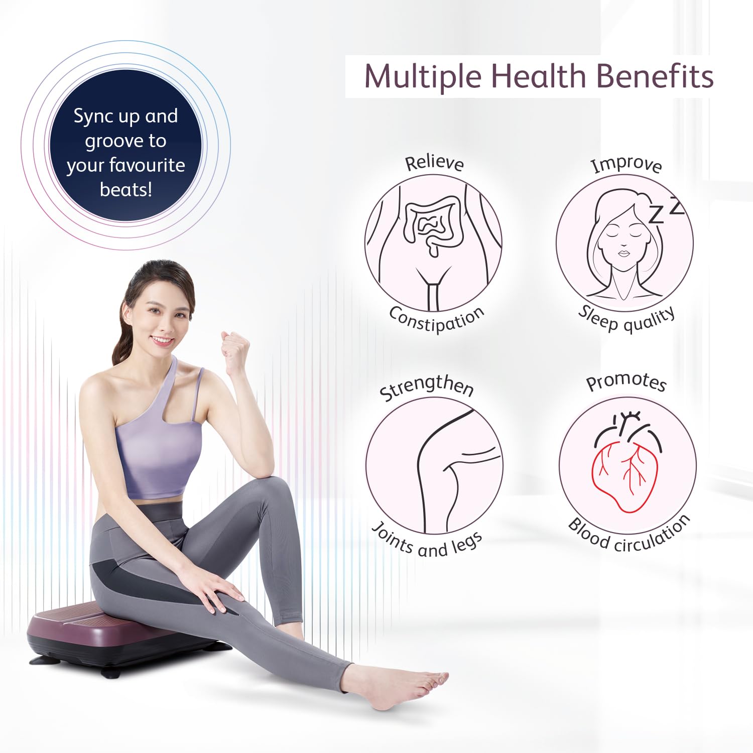 OSIM uZap Body Vibration Exercise Board, Home & Gym Workout Machine for Muscle Toning, Calorie Burning,Massaging, Weight Loss,Pain Relief -1 Year Warranty, Designed & Developed in Singapore OSIM uZap Body Vibration Exercise Board, Home & Gym Workout Machine for Muscle Toning, Calorie Burning,Massaging, Weight Loss,Pain Relief -1 Year Warranty, Designed & Developed in Singapore