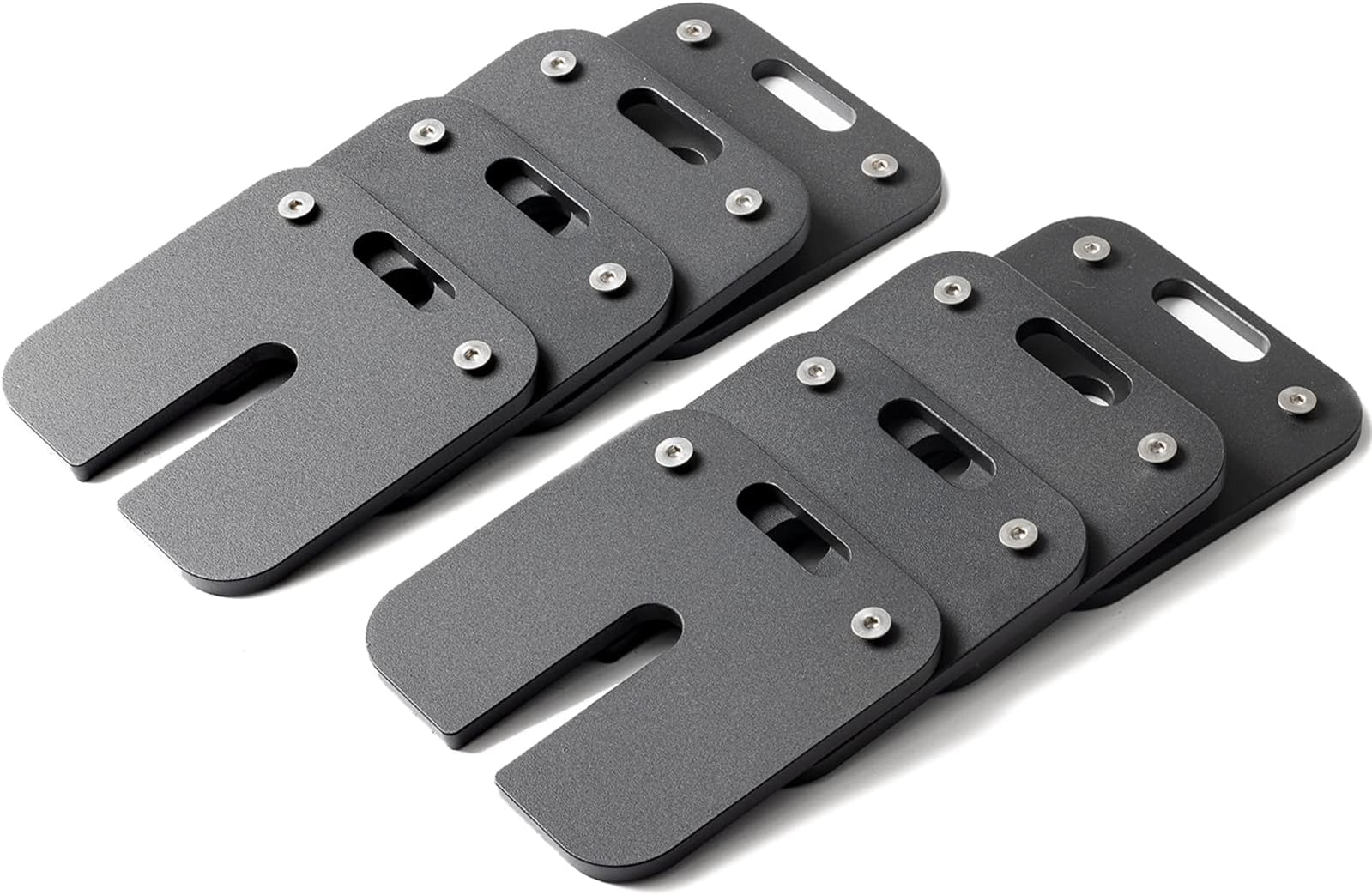 Eisenlink 8 Pieces 2kg Additional Weight Discs Weight Discs for Square Dumbbells 20kg 36kg (8 x 2kg)