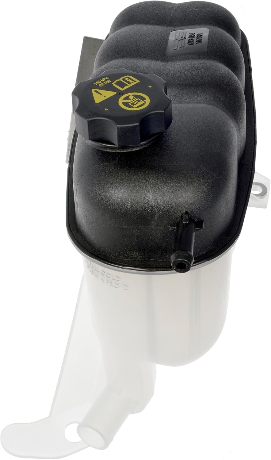 Dorman 603-054 Front Pressurized Coolant Reservoir with Cap Compatible with Select Cadillac / Chevrolet / GMC Models