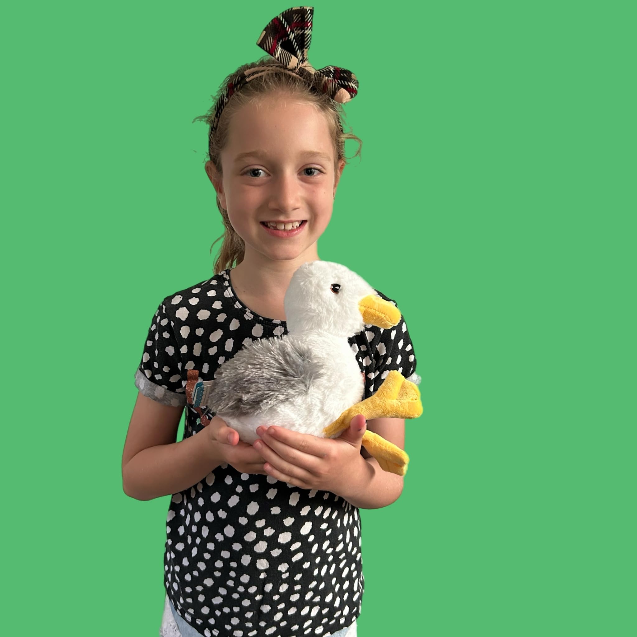 Keeleco 25cm Seagull Stuffed Animal Plush Kids/Children Cuddle Toy - View #11