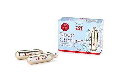 iSi CO2 Soda Siphon Charger, 10 Pack