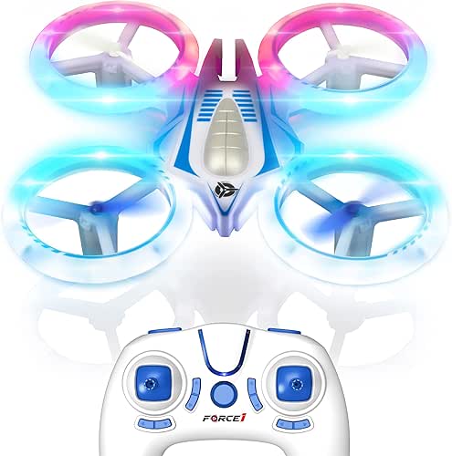 Force1 UFO 4000 Mini Drone for Kids - LED Remote