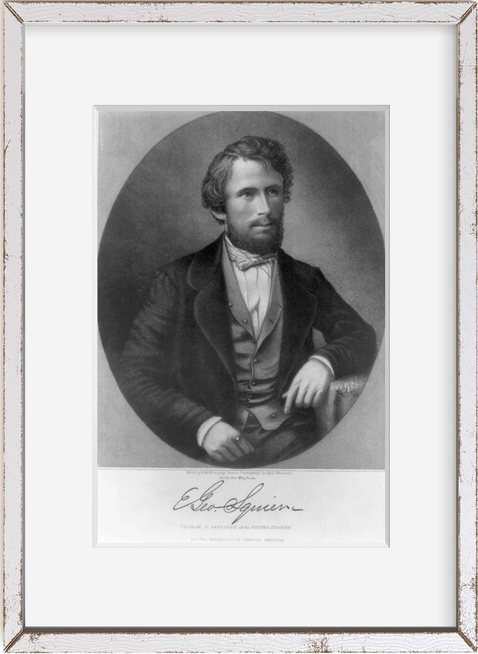 INFINITE PHOTOGRAPHS Photo: Ephraim George Squier,1821-1888,American archaeologist