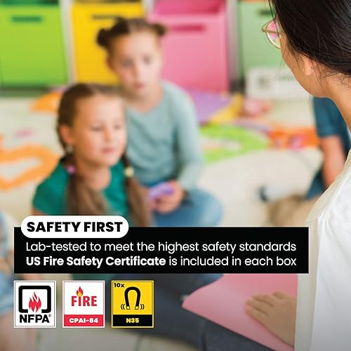 Miniatura 6 de ShadeOn - Fundas de luz fluorescente calmantes (juego de 8, cuatro estaciones y cielo de verano), filtros de luz magnéticos para luces de techo,