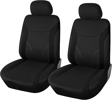 Coprisedili Auto Universali - 2 Pezzi Anteriori, Impermeabili, Con Borsa Portaoggetti - Foto 5