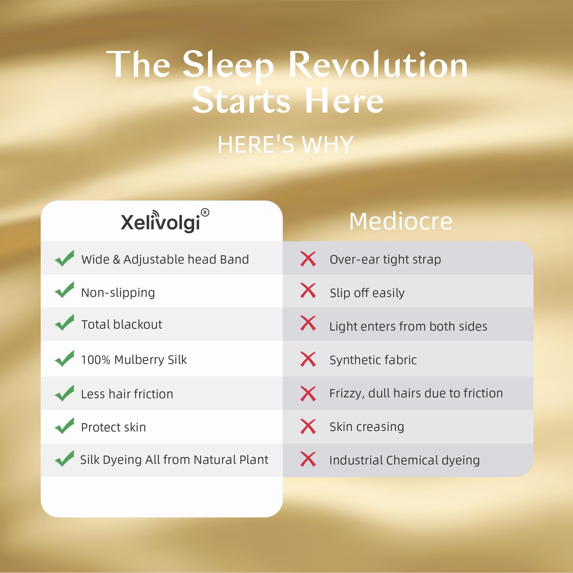 Antifaz para dormir de seda de morera 100 % para hombre y mujer, con diadema ajustable, tamaño completo, antifaz grande para dormir con los ojos vendados para un oscurecimiento total durante toda la