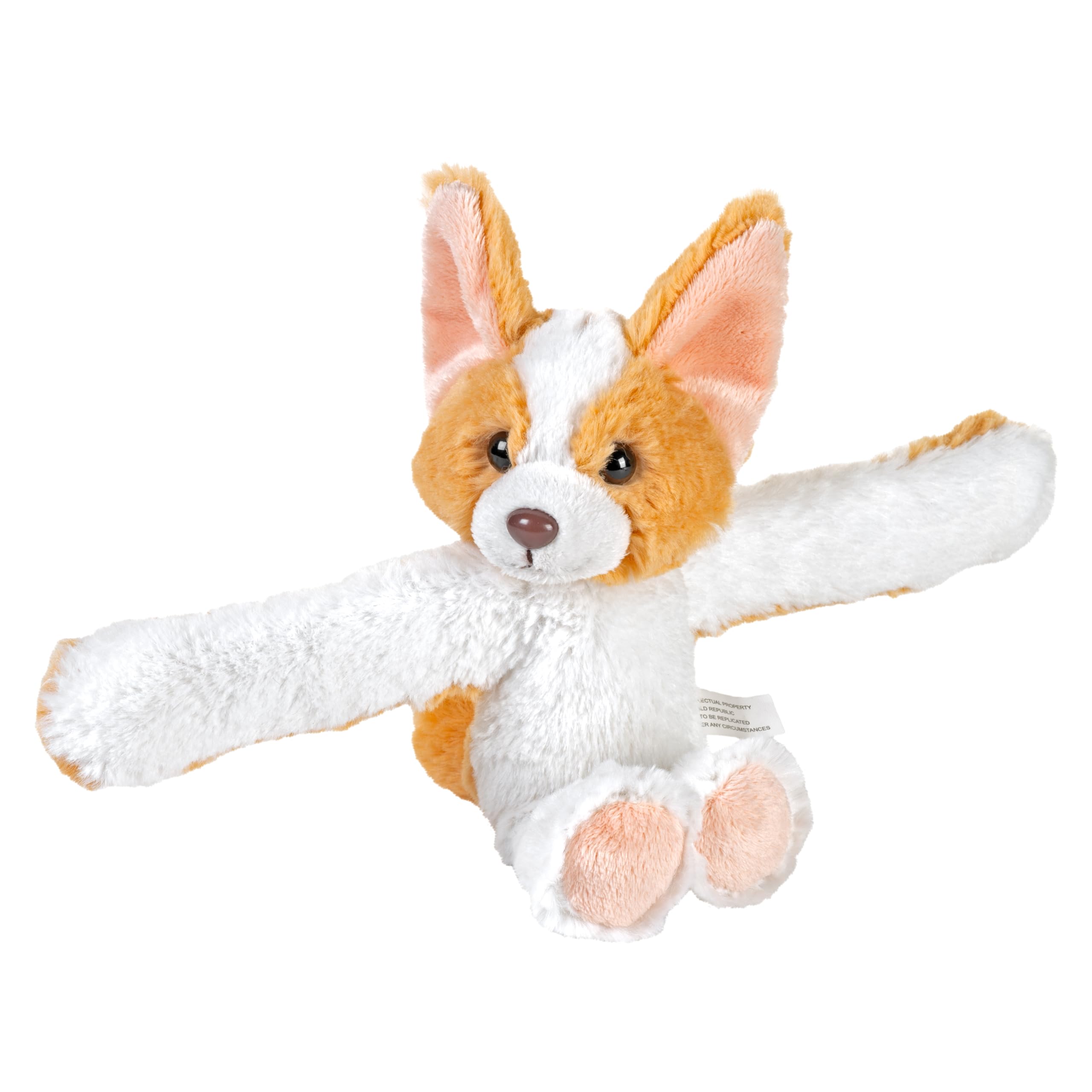 Wild Republic Huggers Corgi, Stuffed Animal, 8 inch, Plush Toy, Fill is Spun Recycled Water Bottles, 8.67 x 12.21 x 2.76 inches