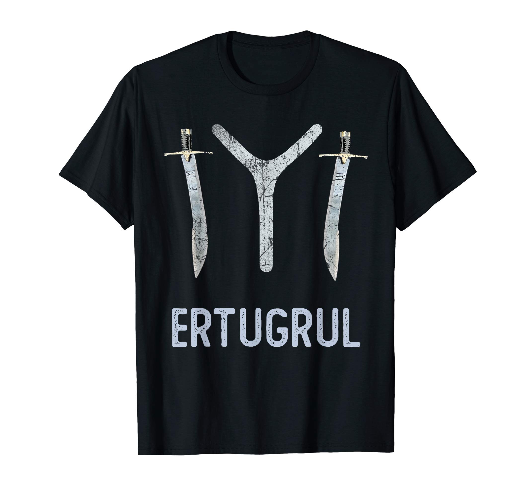 Kayi Tribe Swords Marking IYI Symbol Ottoman Ertugrul T-Shirt