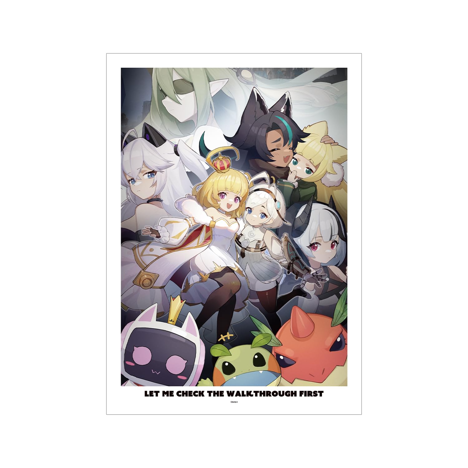 アルマビアンカ(Armabianca) TVアニメ『攻略うぉんてっど!~異世界救います!?~』 キービジュアル A3マット加工ポスター A3サイズ 紙