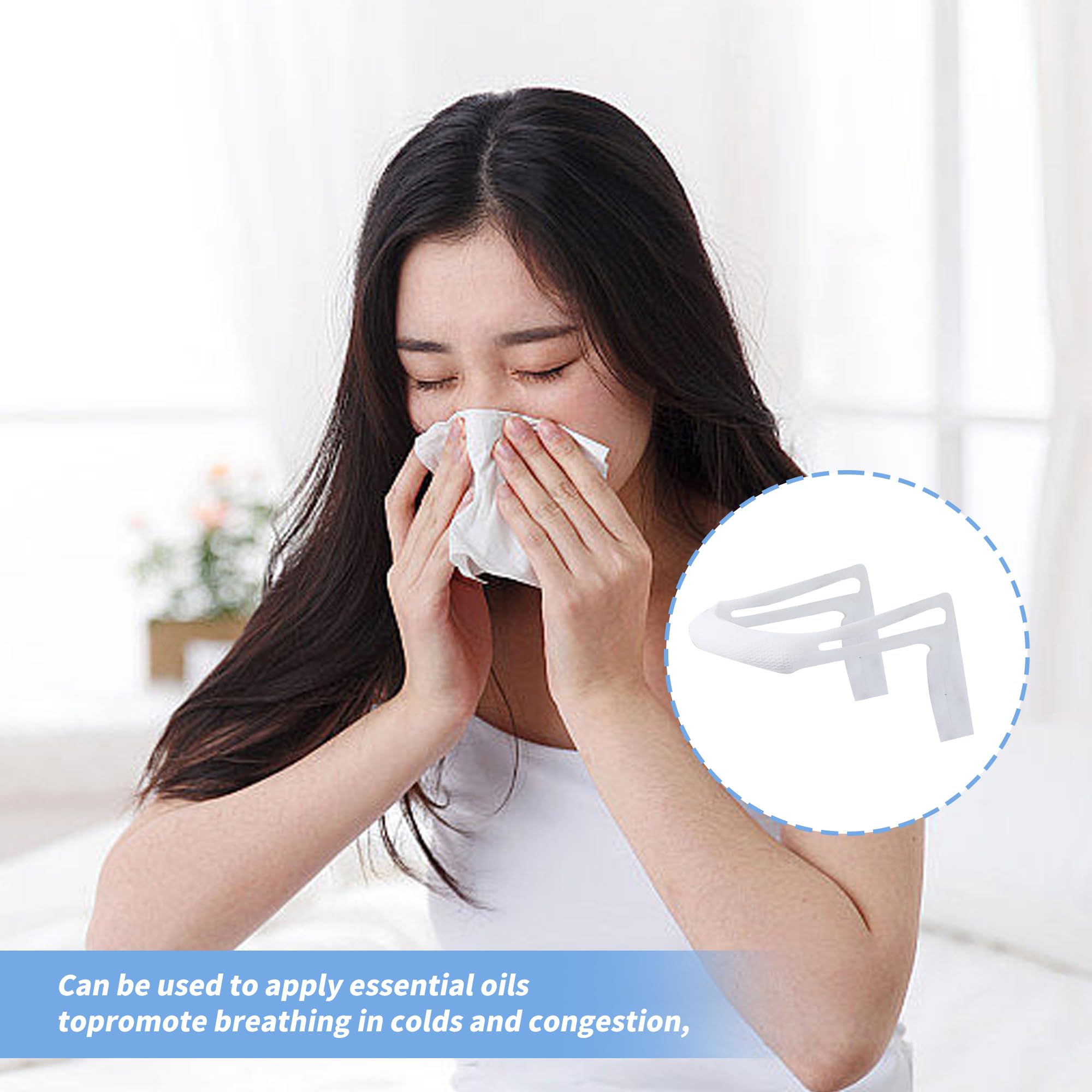 20pcs Elastic Nose Bandage for Septoplasty Recovery, White — Amazon image 5