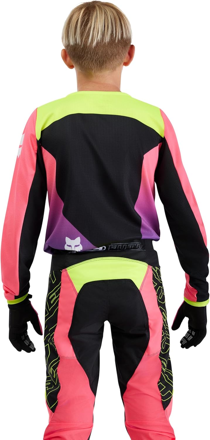 Fox Racing Youth 180 Motocross Dirt Bike Jersey, Pink Elevated, X-Large - Image 3