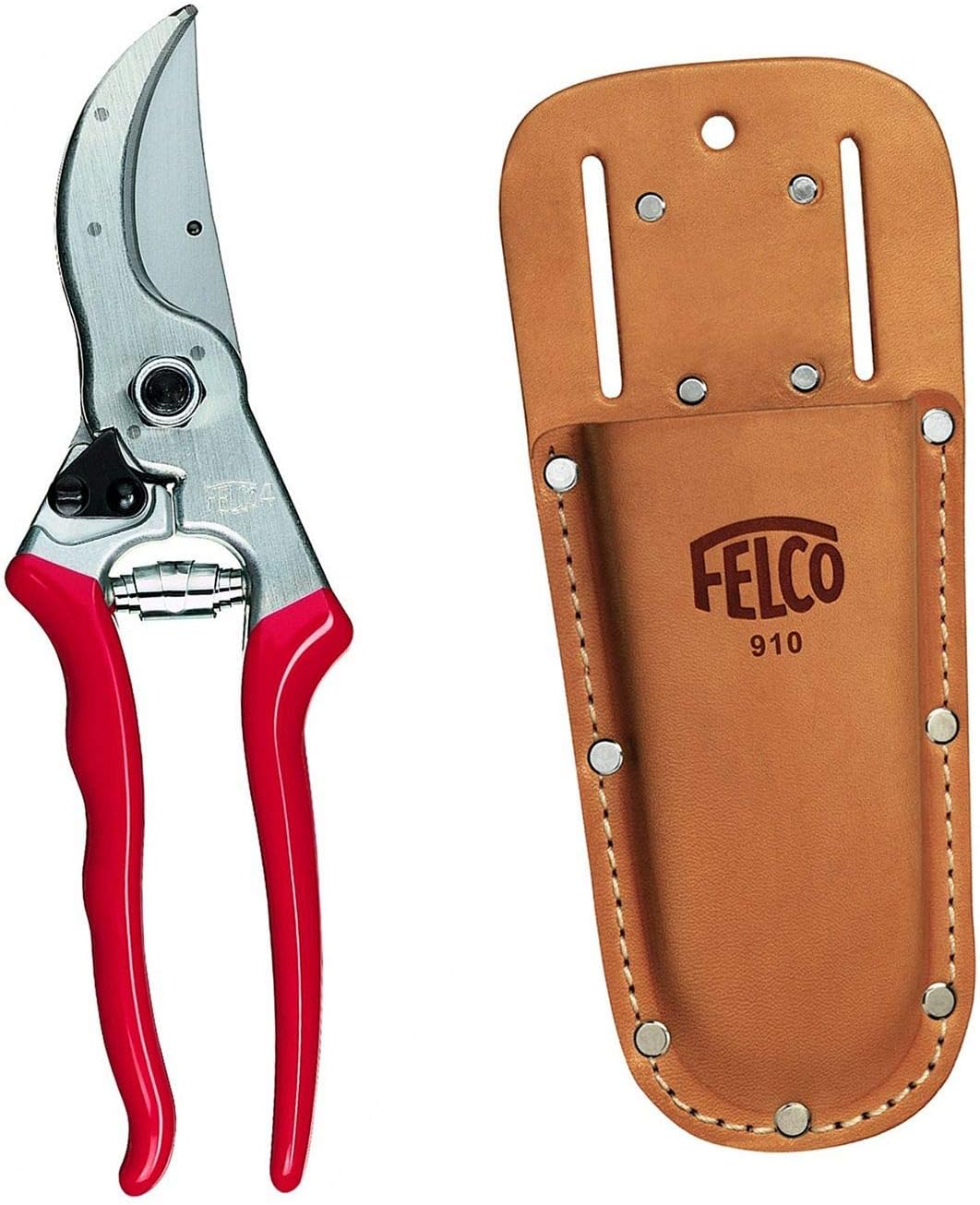 Genuine Felco Model 4 secateurs and holster bundle pruners with
