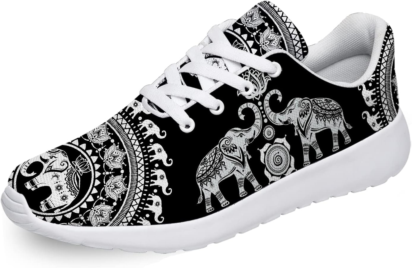 Elephant Shoes for Women Men Custom Running Shoes Lightweight Tennis Walking Sneakers Gifts for Her,Him