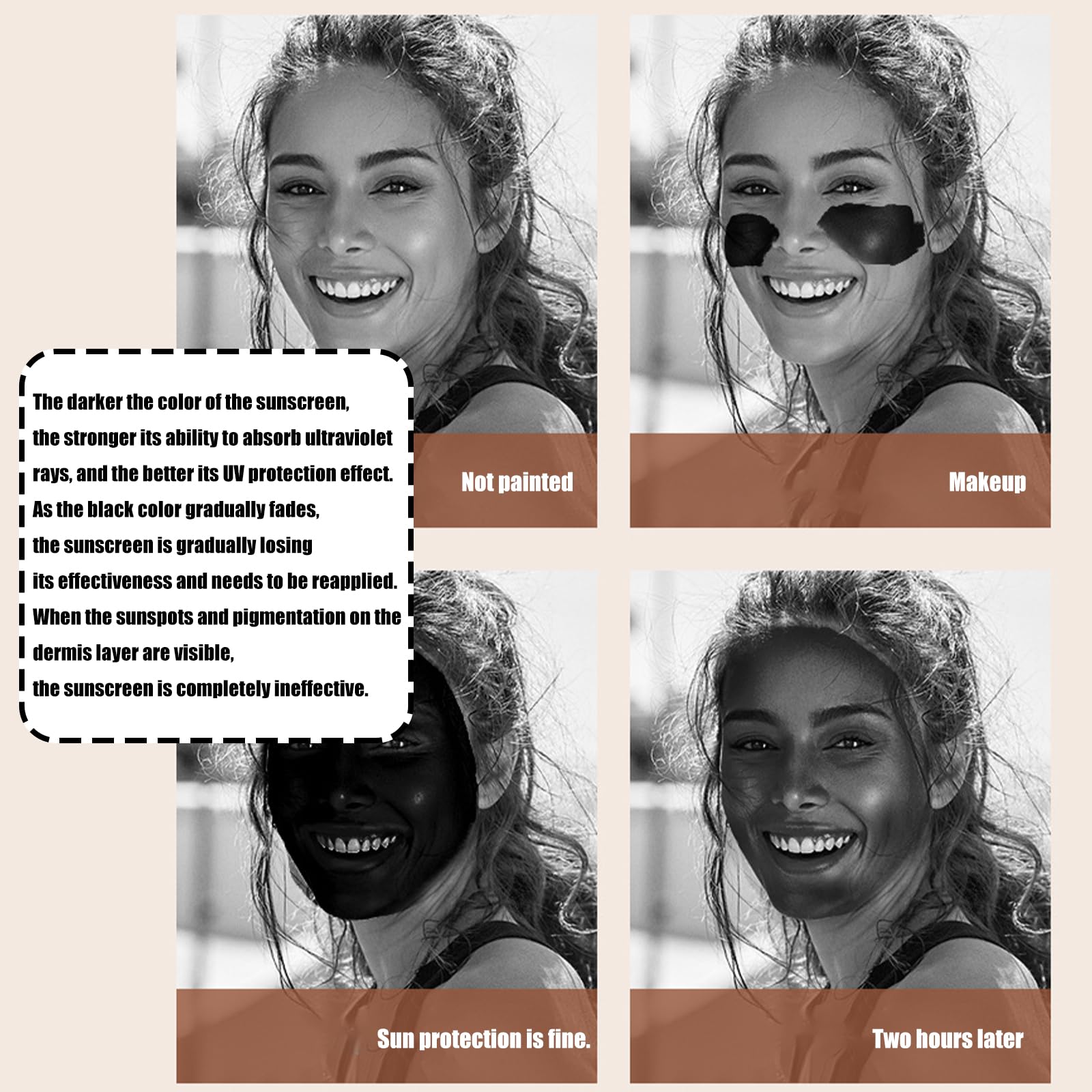 Cámara inteligente recargable para rayos UV, para prueba de protector solar, aumento 2X, espejo de maquillaje, espejo compacto de tocador, maquillaje para mujer con cámara UV