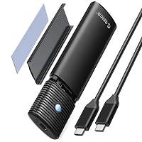 ORICO Case SSD M2 NVMe SATA, Alluminio Adattatore M.2 NVMe USB 3.2 Gen2 10Gbps PCIe