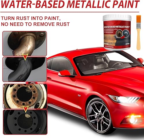 Agente de conversión de óxido, renovador de óxido, removedor de óxido metálico a base de agua, convertidor de eliminación de óxido de 3.53 oz (1