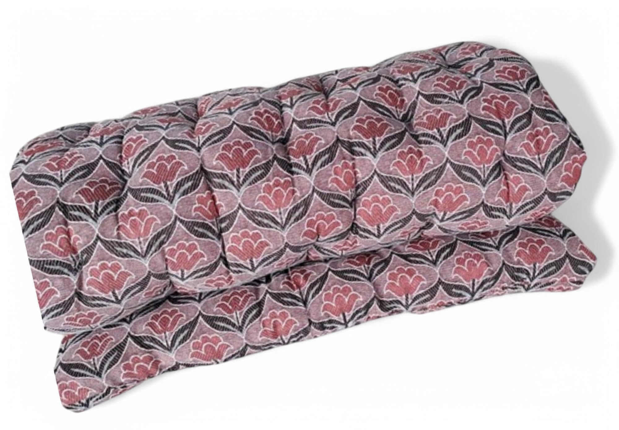 Cotton Box Quilt Mattress | Medium Firm, Maroon Embroidery Star | 180 x 91 cm Single Bed Mattress-image-49