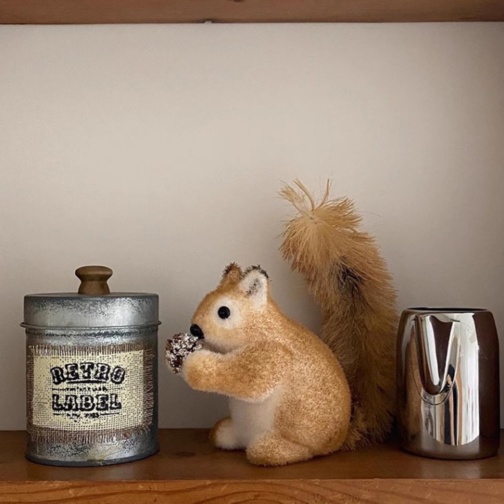 Amazon.co.jp: Mdikawe リス動物クリスマスオーナメント、クリスマス