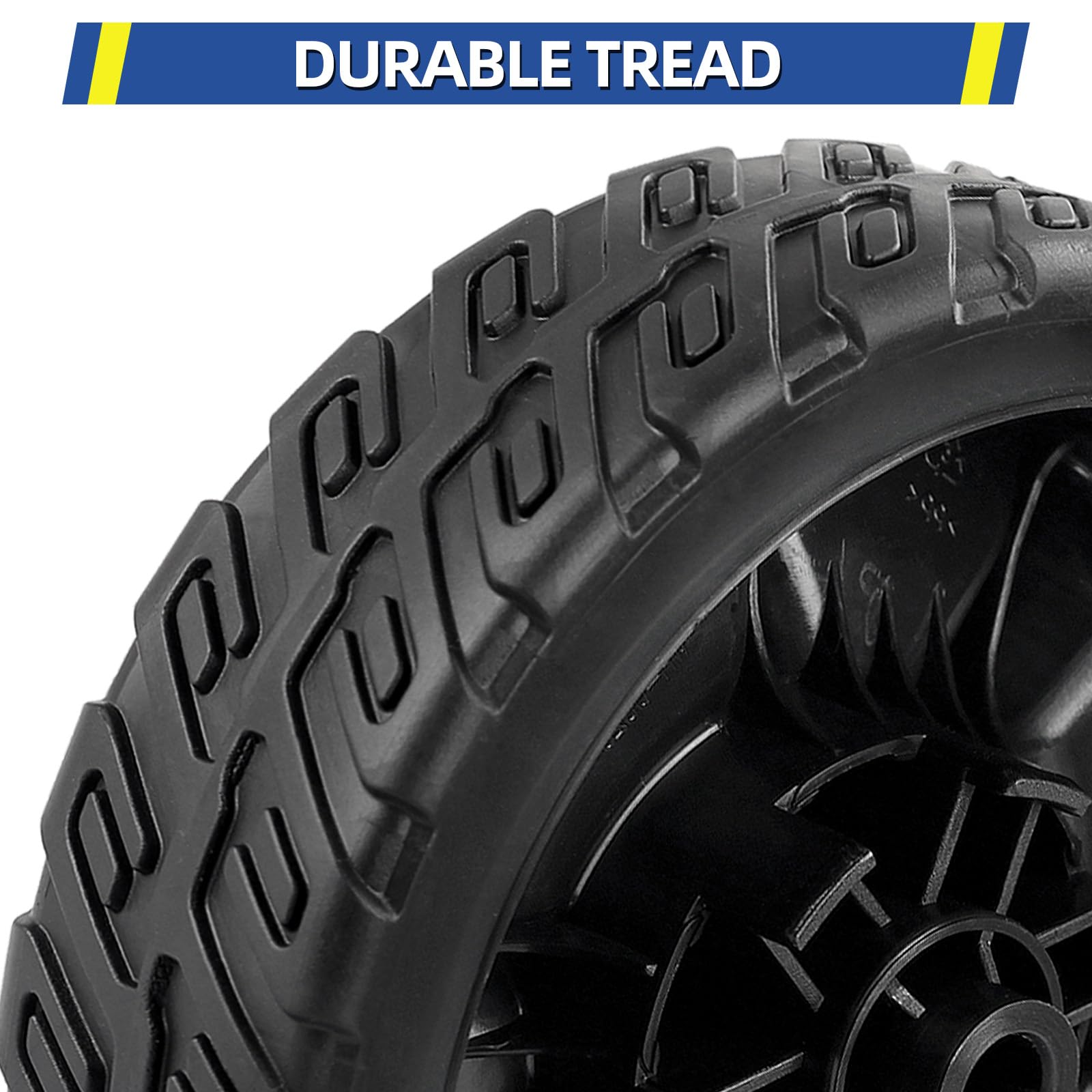 GIGOOL 44710-VR8-N00ZA Ruedas delanteras para cortacésped, ruedas de 8 pulgadas para Honda HRN216, paquete de 2